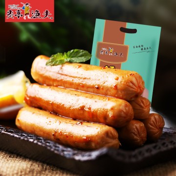 炎亭渔夫yantingyufu 鳕鱼肠(烧烤味)348g 温州特产海味休闲零食小吃 炎亭渔夫yantingyufu 鳕鱼肠(烧烤味)348g 温州特产海味休闲零食小吃