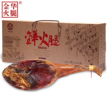 金华火腿 3.35kg整腿精美古法礼盒 足年自然发酵陈香 金华火腿 3.35kg整腿精美古法礼盒 足年自然发酵陈香