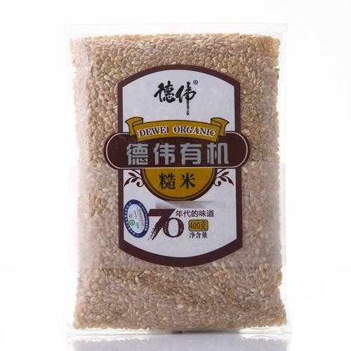 德伟有机糙米400g 德伟有机糙米400g