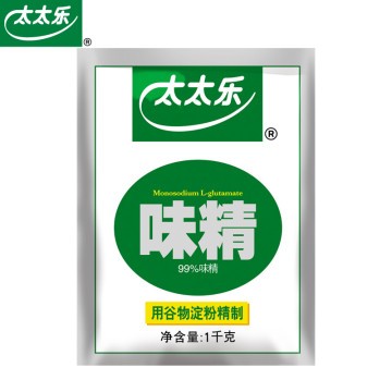 太太乐 调料 调味品 99% 味精 1000g 味精 调料 袋装 太太乐 调料 调味品 99% 味精 1000g 味精 调料 袋装