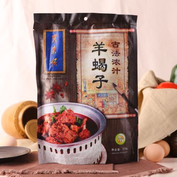 东来顺 古法浓汁羊蝎子970g/袋
