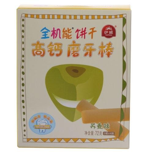 伊威全机能高钙磨牙棒（荞麦）72g(盒) 萌芽期的宝宝