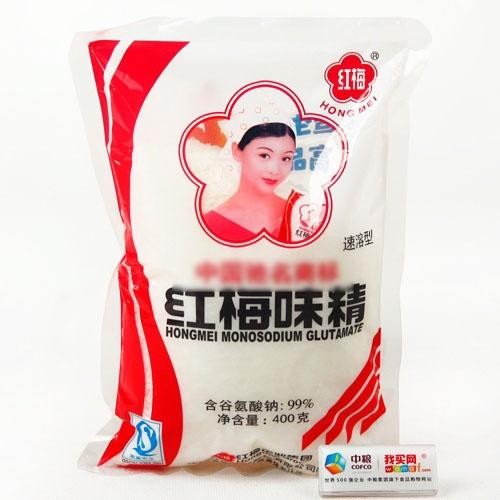 红梅99%速溶味精400g 红梅99%速溶味精400g
